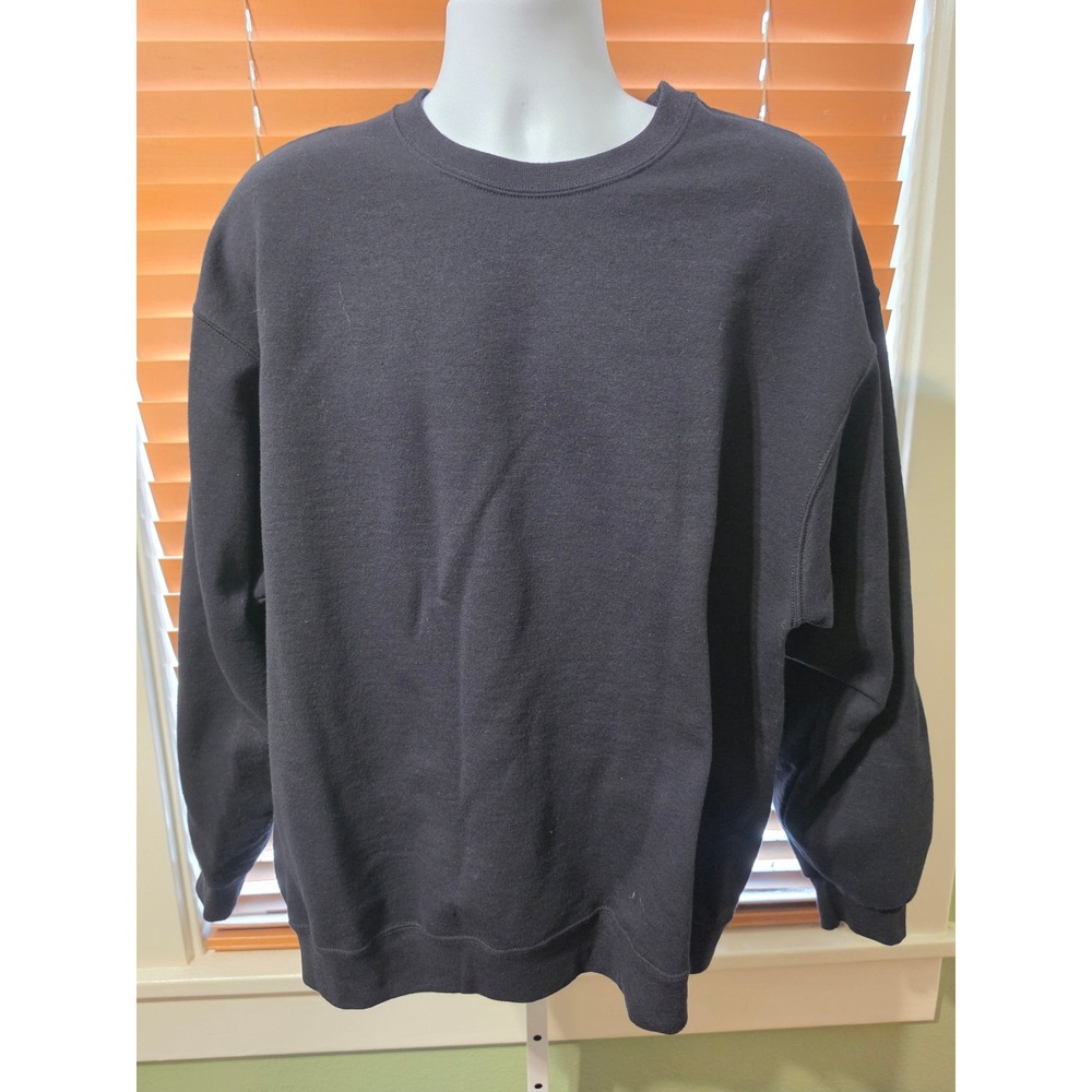 Jerzees NuBlend Mens XL Crewneck Sweatshirt Fleece Pullover Plain Basic Blank